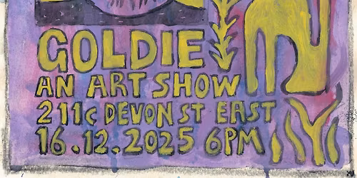 STUART MORRIS an art show, opening at Goldie