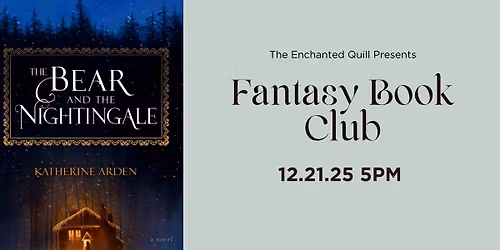 Fantasy Book Club: The Bear and the Nightingale