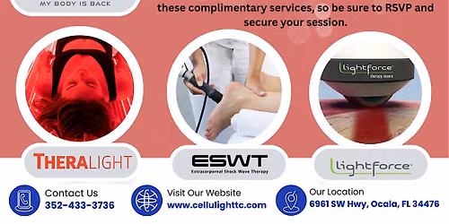 Cell-U-Light Therapy Center July Open House