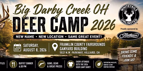 Big Darby Creek OH Deer Camp 2026 - Hilliard, Ohio