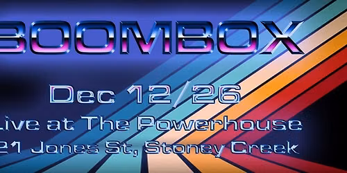 Boombox returns to The Powerhouse