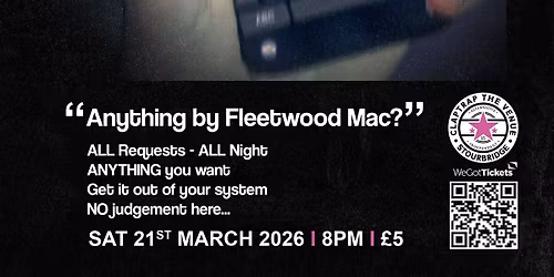 Anything by Anyone - All Request DJ Night 