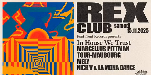 IN HOUSE WE TRUST \u2022 Marcellus Pittman, Tour-Maubourg, Mely, Nick V & La Mona Dance