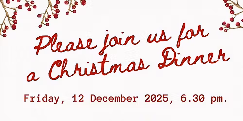 Christmas dinner at the FCCT 2025