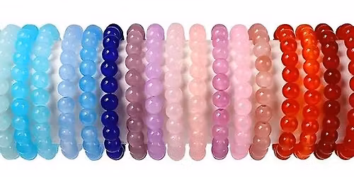 9to90 Friday Art Club, Create your own  jewellery from beads, with Weixin