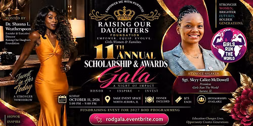 ROD Scholarship & Awards Gala 2026