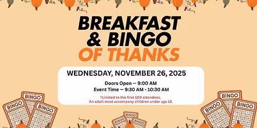 Breakfast & Bingo
