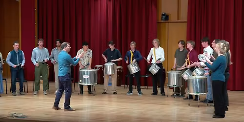 Percussion Ensemble: with featured guest Jorge Alab\u00ea
