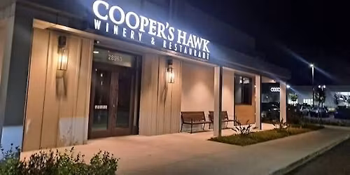 SOLD OUT- Coopers Hawk - Pre Paid RSVP Only & VERY limited spots