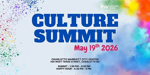KW Carolinas Region - Culture Summit - Charlotte NC