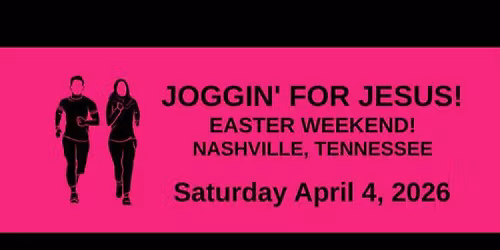JOGGIN' FOR JESUS!