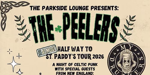 The Peelers, with special guests My Druthers