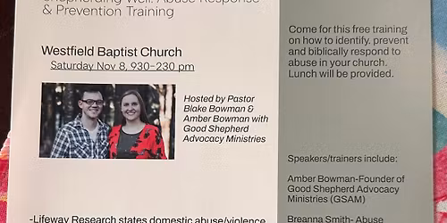 Shepherding Well--Abuse Response & Prevention for the Church