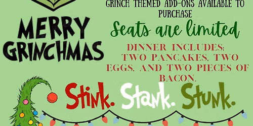 Grinch Pancake Dinner and Bingo