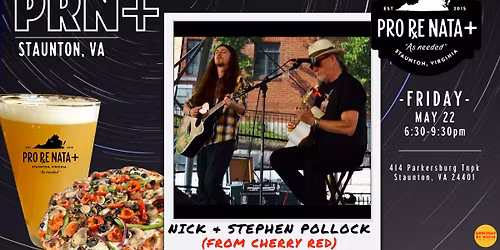 Nick & Stephen Pollock (from Cherry Red) @ PRN+ Staunton