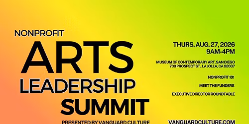 Nonprofit Arts Leadership Summit