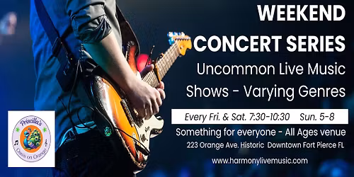 MUSICAL MAY Weekend Concerts Historic Downtown Fort Pierce ARTS DISTRICT, Waterfront