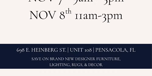 First warehouse sale