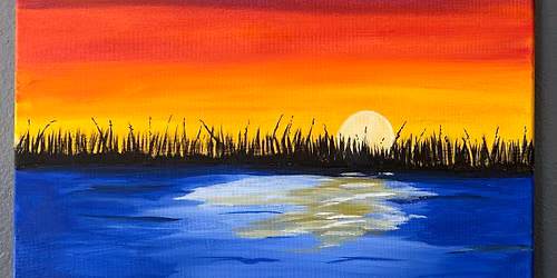 Sunset Lake At Longboards Pizza