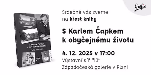 K\u0159est knihy S Karlem \u010capkem k oby\u010dejn\u00e9mu \u017eivotu