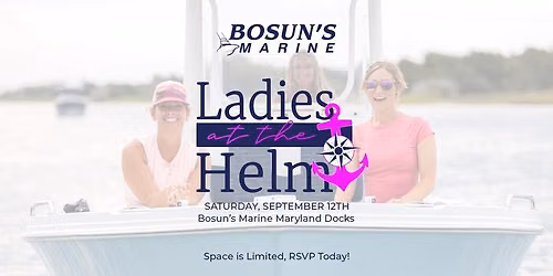 Ladies at the Helm with Bosun's Marine Maryland