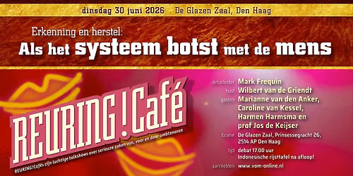 Reuring!Caf\u00e9 #136: Erkenning en herstel: Als het systeem botst met de mens