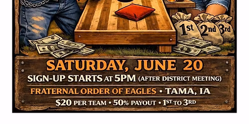 Cornhole Bags Tournament to support ABATEPAC
