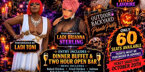 Drag O-Scream Outdoor Backyard Private Show and Dance Party