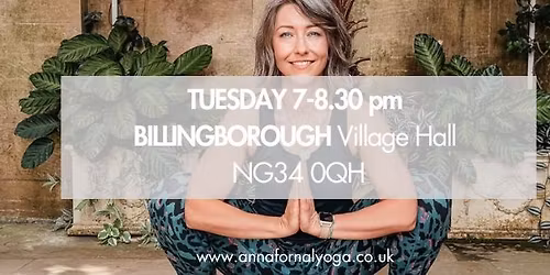 Billingborough Villag Hall Weekly Yoga Classes