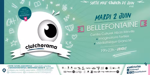 \ud83d\udccdSOIR\u00c9E CLUTCHO\u2019 ITIN\u00c9RANTE \u00c0 BELLEFONTAINE ! 3 lieux, 3 styles : hip-hop, tropical bass & house
