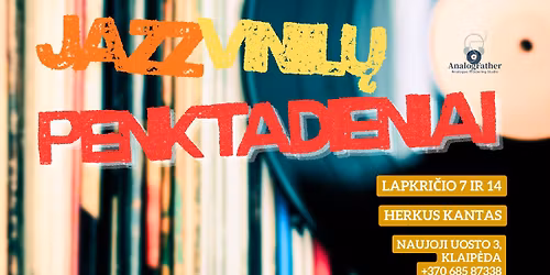 Jazz Vinil\u0173 Penktadieniai