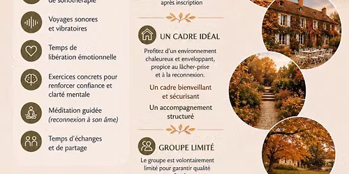 WEEK-END BIEN-\u00caTRE & RECONNEXION \u00c0 SOI