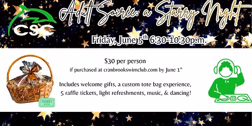 CSC Adult Summer Kickoff Party! The Adult Soiree: A Starry Night