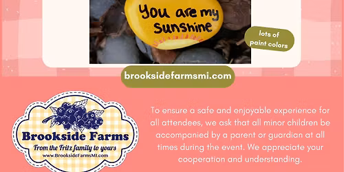 Spring Break Rock Painting- at the farm