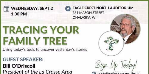 ECC LIFE: Genealogy Tools - Community Connection at Eagle Crest Communities
