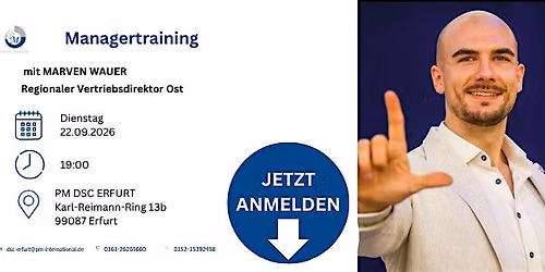 Managertraining mit Marven Wauer