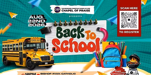 Back to School & Community Barbecue Event