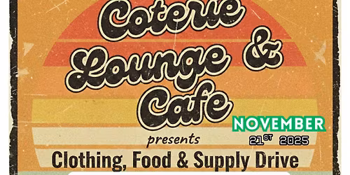 Clothing Food and Supply Drive