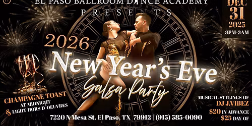 New Years Eve Salsa\/Bachata Party