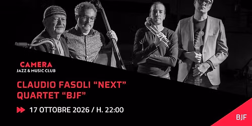 CLAUDIO FASOLI \u201cNeXt\u201d QUARTET \u201cBJF\u201d