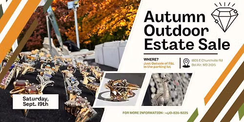 Fall Outdoor Estate Sale