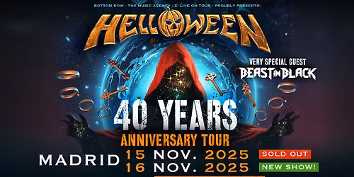 Z! LIVE ON TOUR: HELLOWEEN EN MADRID