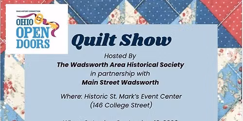Ohio Open Doors - Quilt Show