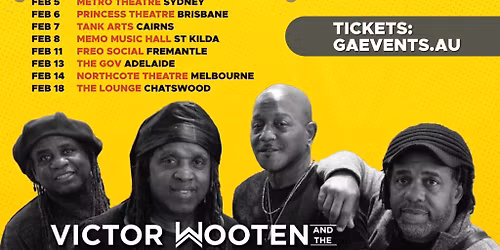 Victor Wooten and The Wooten Brothers
