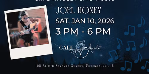 Joel Honey at Caf\u00e9 Amulet