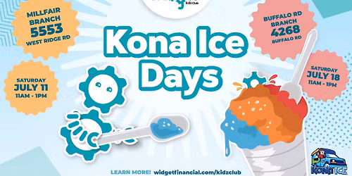 Kona Ice Days - Buffalo Rd Branch