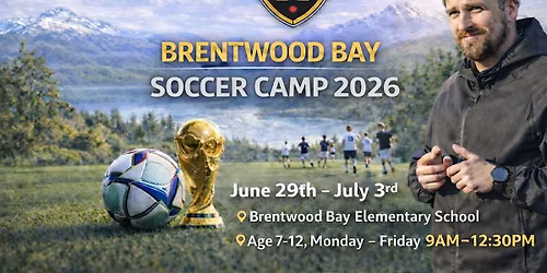 Brentwood Bay Soccer Camp 2026