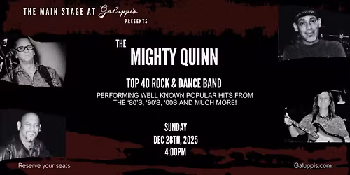 The Mighty Quinn Band - Hits from 80's, 90's, & 00's