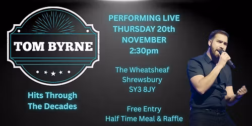 The Wheatsheaf - Tom Byrne Hits Through The Decades