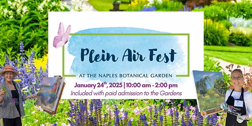 En Plein Air Festival at the Naples Botanical Garden